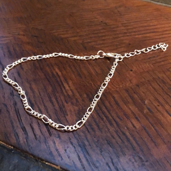 Silver Chain Anklet - Picture 1 of 4